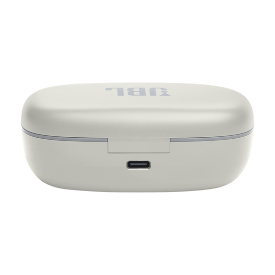 JBL Endurance Peak 3 - White - Dust and water proof True Wireless active earbuds - Detailshot 4